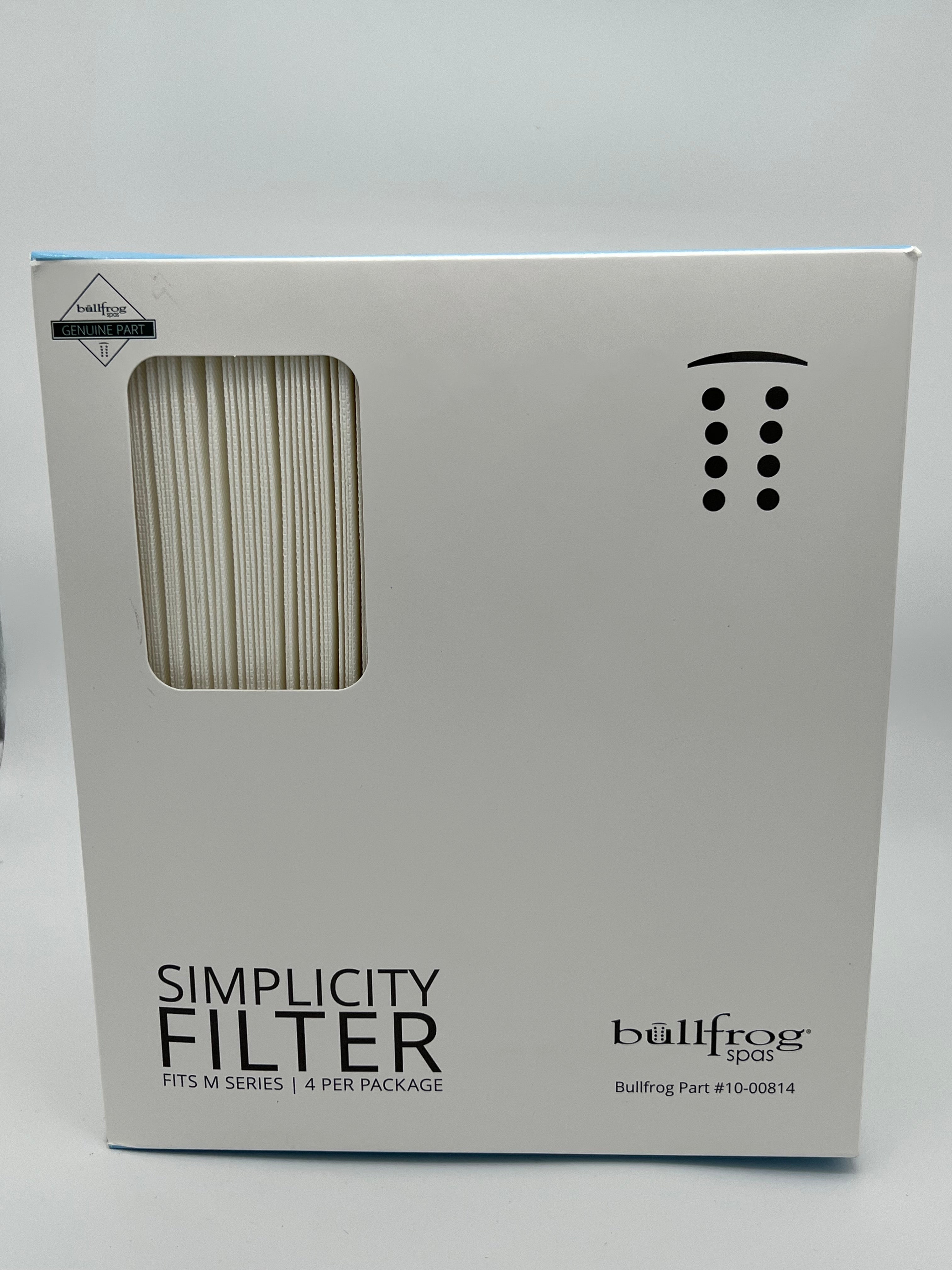 BullFrog M Series Filter Pack (4 per pack) – The Hot Tub Store